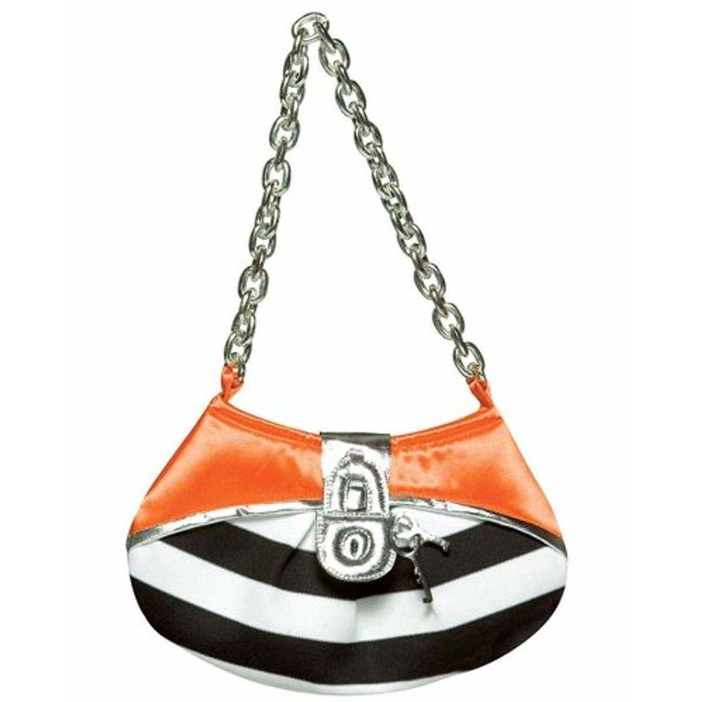 Prisoner Purse, Black/White, One Size ;)